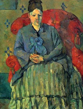 Портрет Мадам Сезанн в красном кресле 1878г